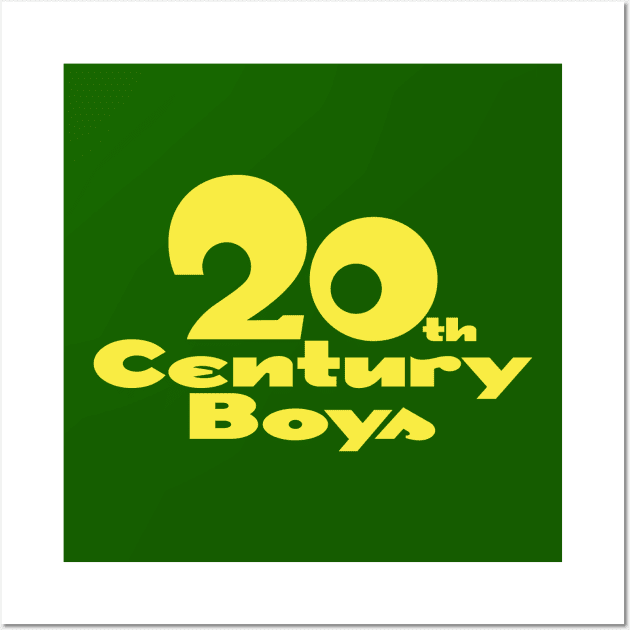 20th Century Boys - Back print Wall Art by Hounds_of_Tindalos